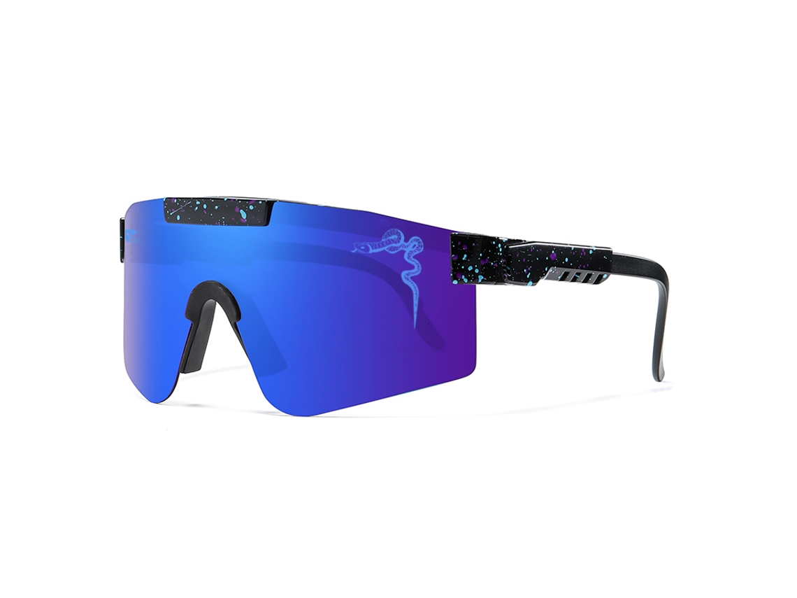 (estilo 22) Óculos De Sol Unissex Para Ciclismo Com Proteção Uv400 E Lentes De Polímero À Prova De Vento.