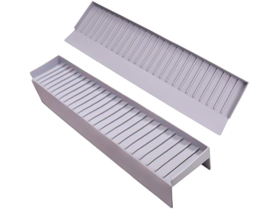 Protetor De Pia Silicone Richvibe Com Ventosas, Defletor De Água 30x 4 Polegadas Para Borda Pia Cozinha, Evita Respingos