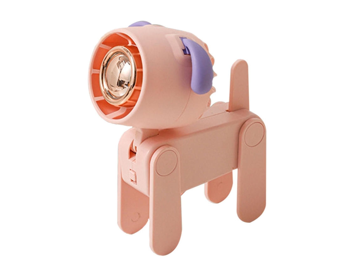 Ventilador Pessoal Portátil, De Desktop Pequeno, Cão Estimação Bonito, Pequeno Usb, Mini Portátil