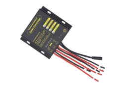 Controlador Solar MPPT 12V 24V 10A Bluetooth Carga Rápida Resistente Água Baterias S/MARCA