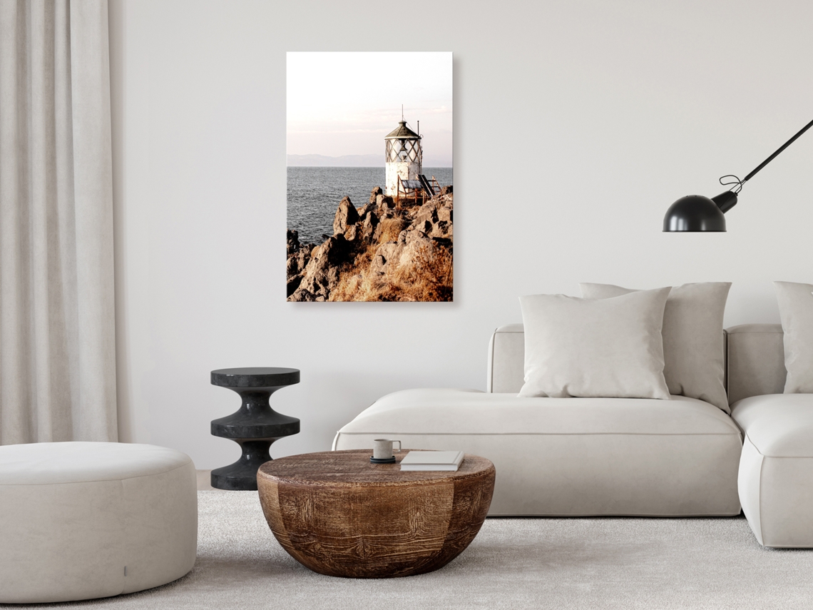 Quadro ARTGEIST Lantern On The Cliff (1 Part) Vertical (80x120)