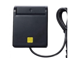 Leitor De Cartão Inteligente Usb Para Atm, Declaração De Imposto, Cartão Ic, Cartão De Identificação Aquaforge (preto)