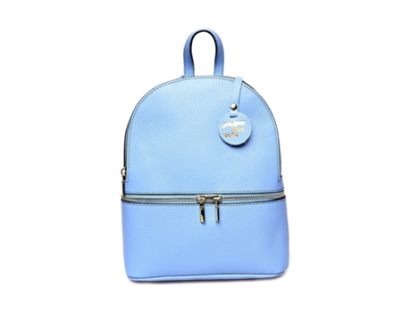 Mochila De Mulher Carla Ferreri Cf Celeste Pele Azul