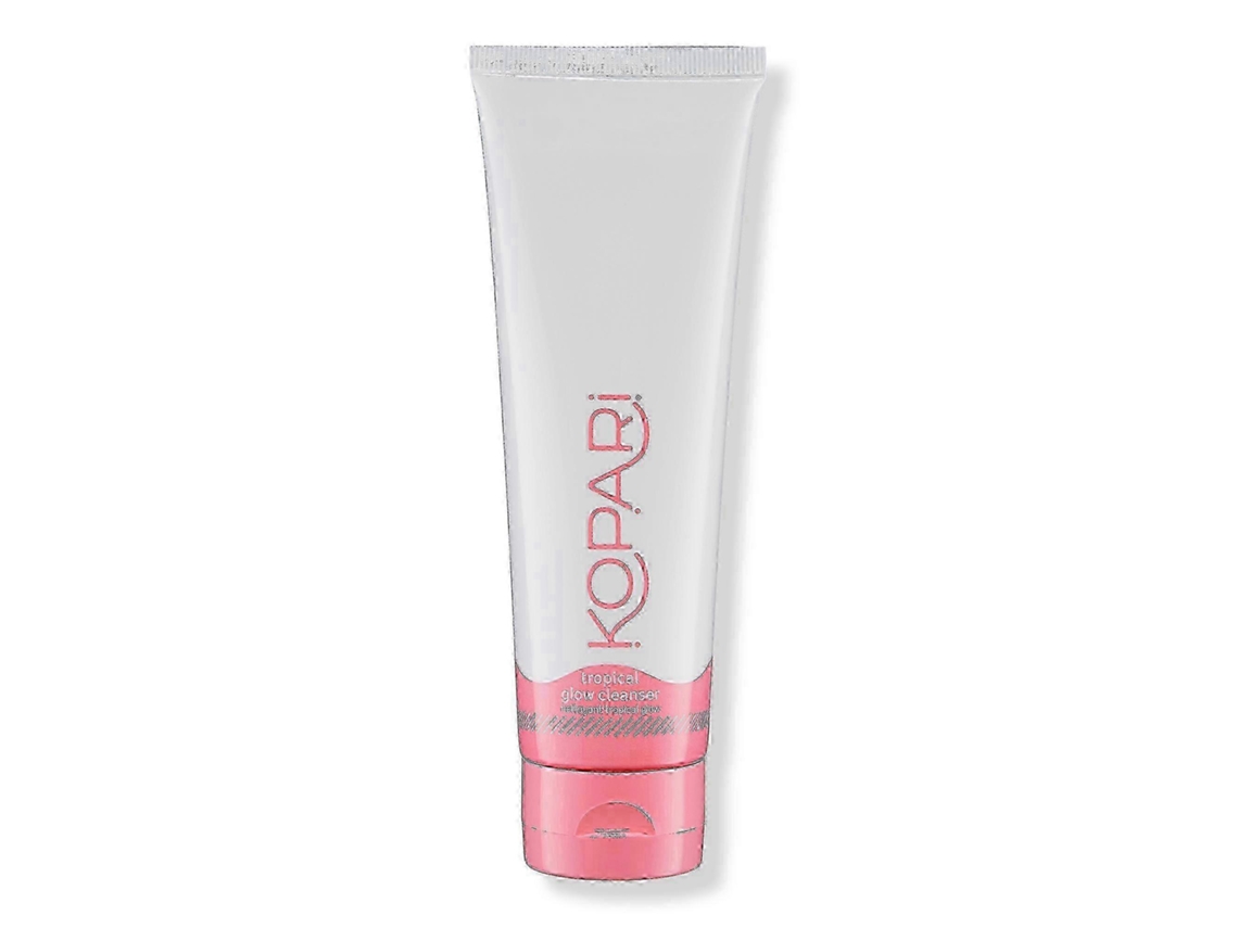 Gel De Limpeza Facial Kopari Beauty Tropical Glow Com Enzimas De Mamão E Abacaxi, 125 Ml