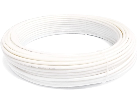 Rolo 50m Tubulação Poliamida 1/4 Branca Superfog