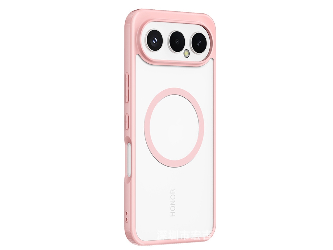 Adequado Para Capas De Celular Huawei, Evitando Quedas.rosa - Magnético - Honor Magic 8