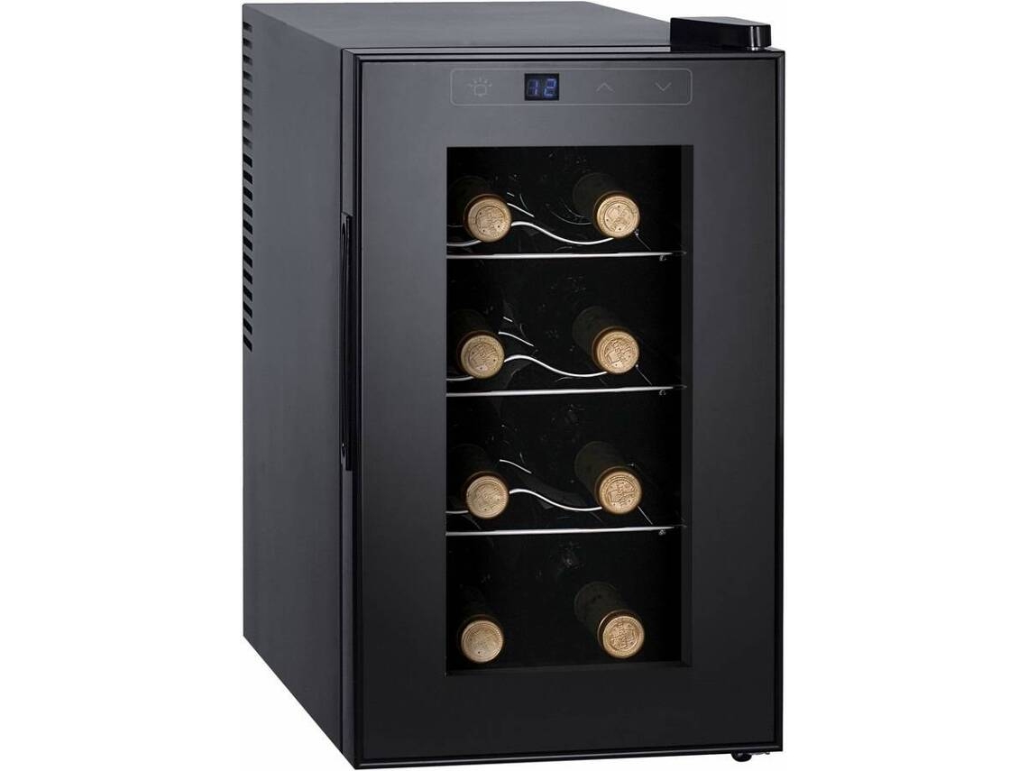 Cave de Vinho SOGO NEV-SS-144 (8 Garrafas - Preto)