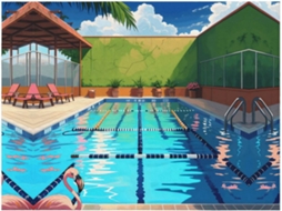 Manta de Flanela Ultramacia Phayah com Estampa Flamingos e Piscina Ideal para Sofá Cama Sala Estar Escritório