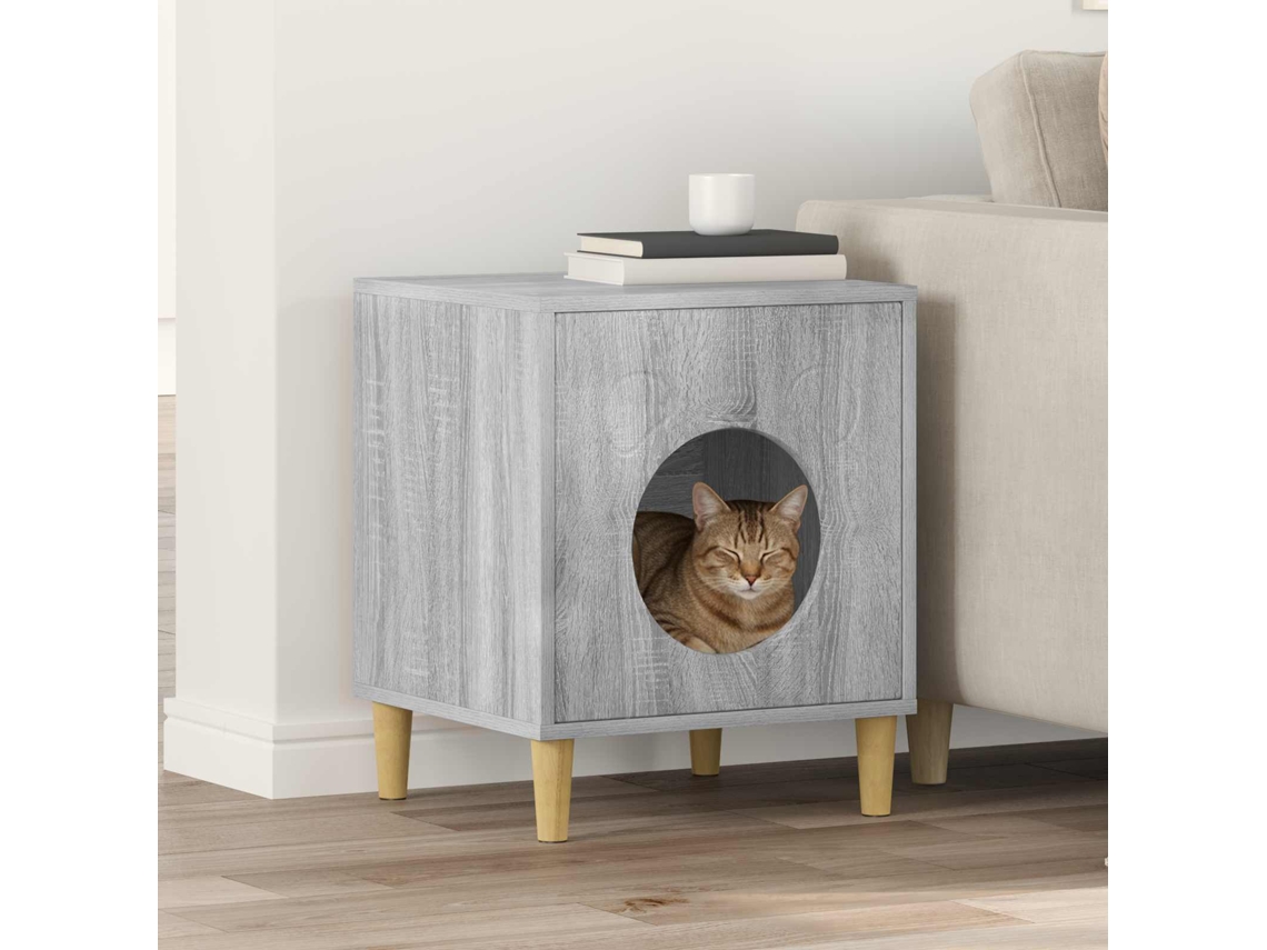 Vidaxl Casa Sonoma Cinzento 42,5 X 40 X 53 Cm