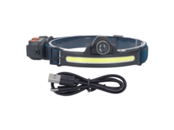 2026 lanterna Frontal Led Cob com Sensor e Carregamento Usb c para Pesca, Trabalho e Ambiente Exterior