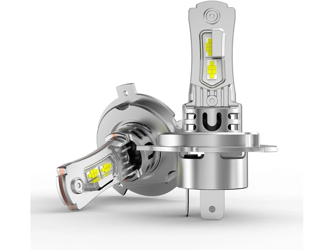 Pacote Com 2 Lâmpadas Led De 60w 6000k Para Farol Carro, Ventilador Turbo, H1, H3, 880, H7, H4, H11, 9005, 9006, 9012 9006