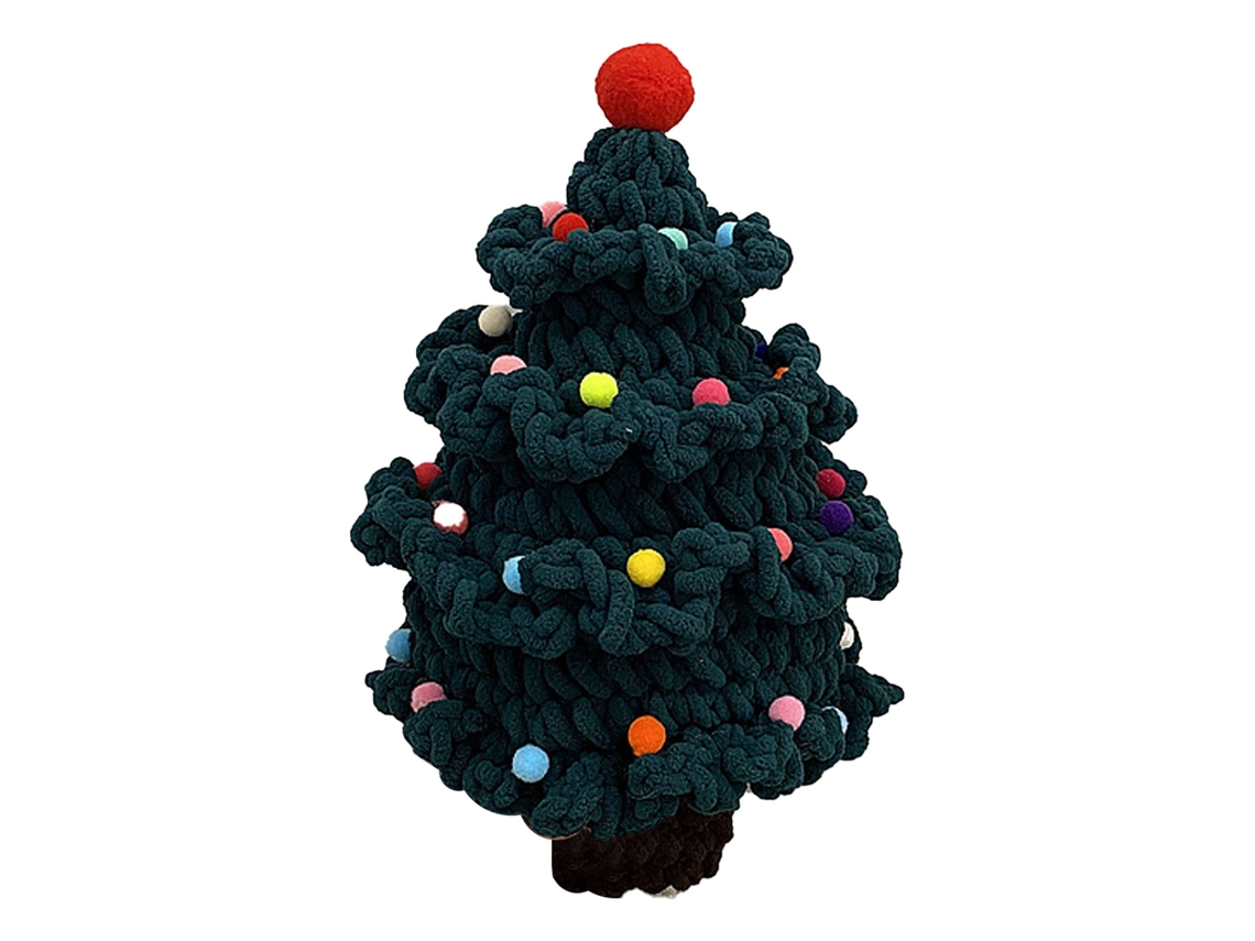 Kit De Crochê Para Árvore De Natal Para Iniciantes Todo Em Um Cute Diy Tipo 4