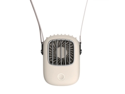 Ventilador Portátil Recarregável Usb Colar Branco