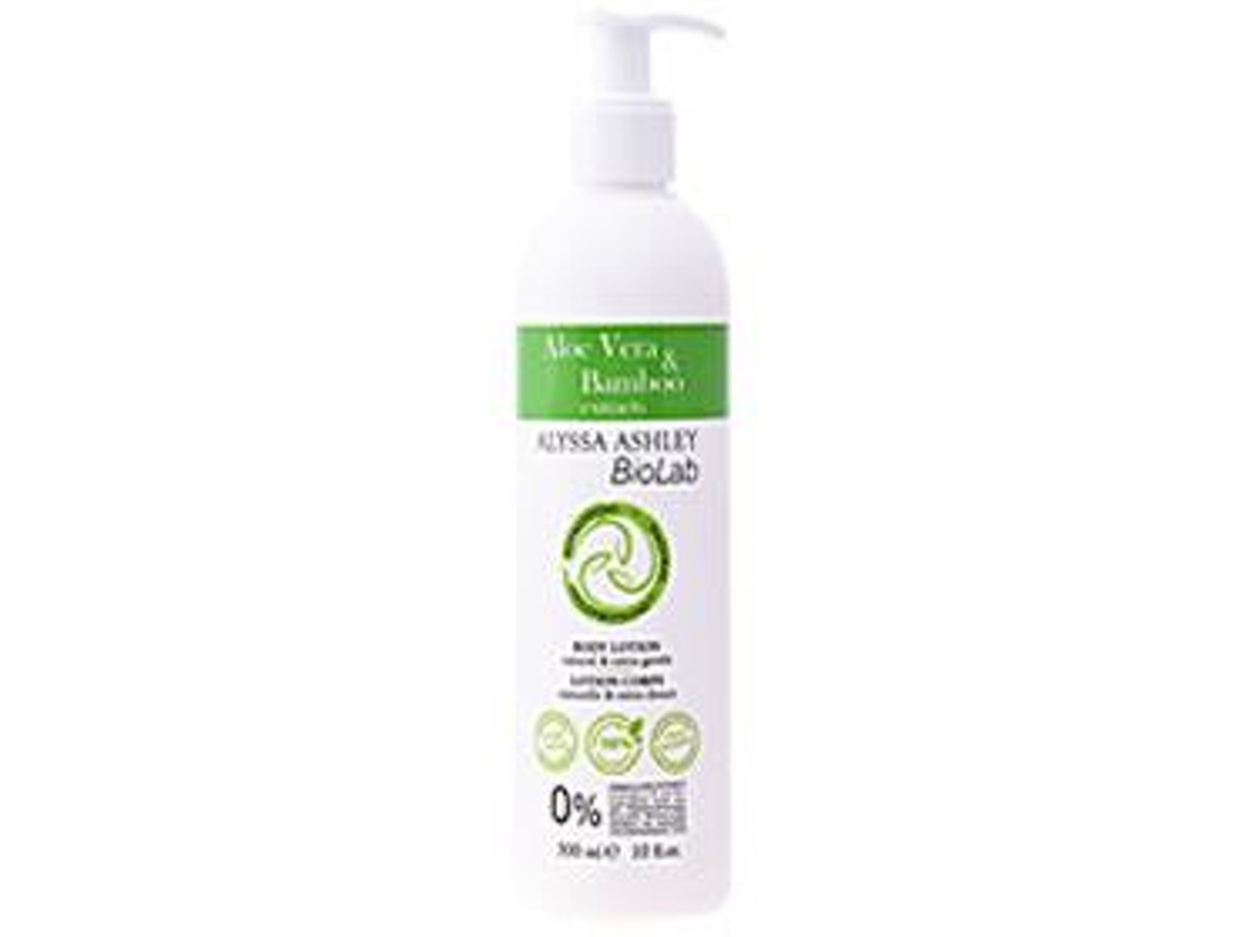 Loção ALYSSA ASHLEY Biolab Aloe & Bamboo (300 ml)