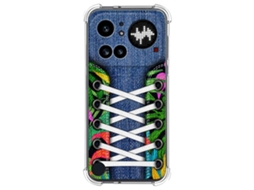 Capa Tumundosmartphone De Silicone À Prova De Choque Para Nothing Phone 4a Pro 5g Design De Tênis 13 Desenhos