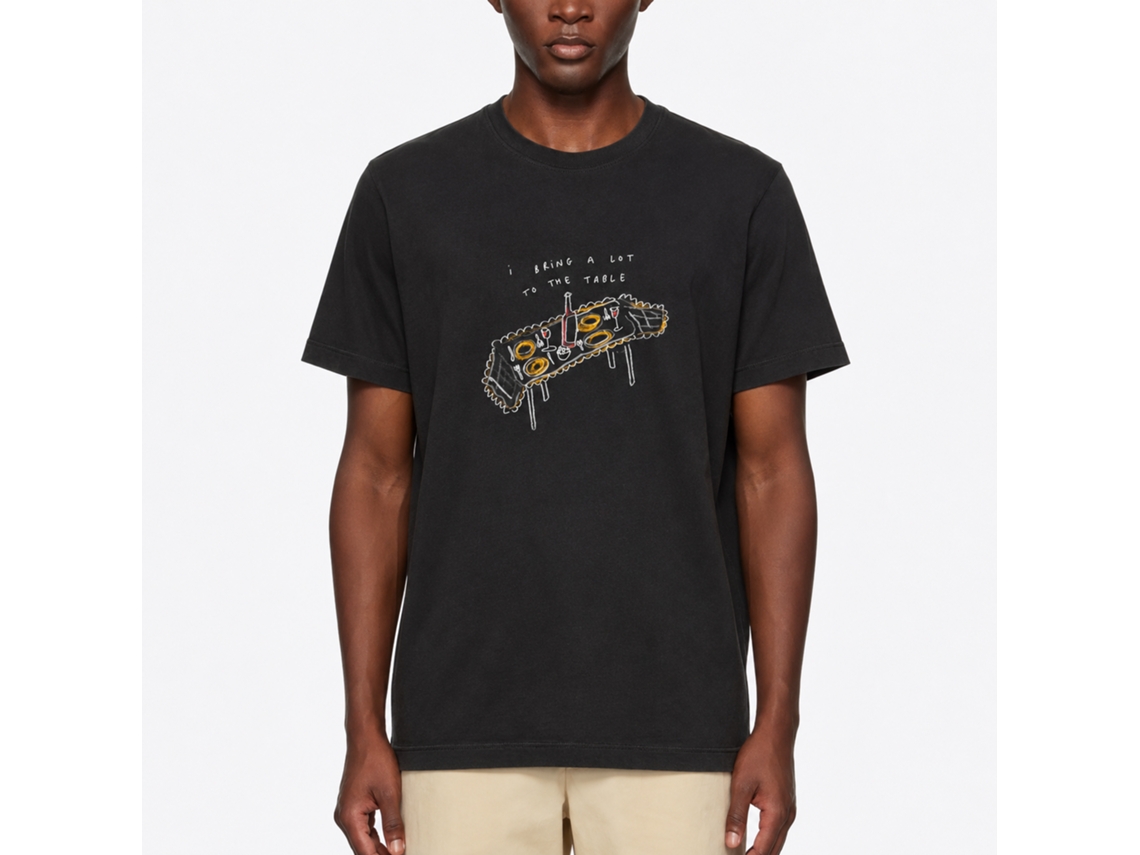 Camiseta Rockinstone I Bring A Lot To The Table 2 Lauren Emmett Art - Estilo de Designer Exclusivo