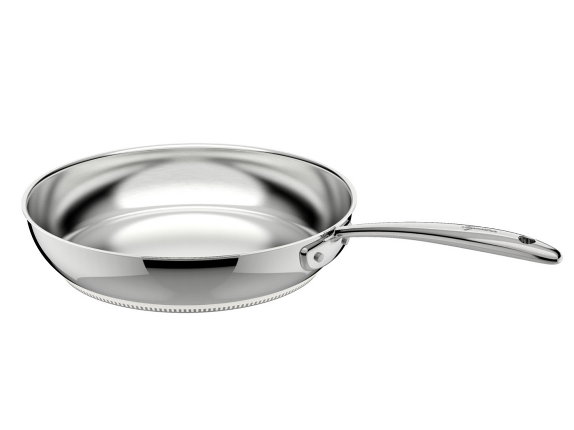 Frigideira LAGOSTINA (Aço Inox-24cm)