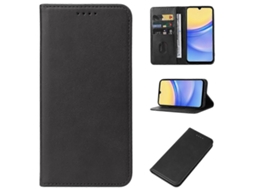 Capa De Couro Com Fecho Magnético Para Celular
