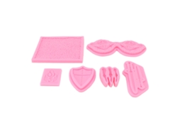 Molde De Silicona Para Pasteles Chocolate Barro Jabón Diy Horneado Tipo 6