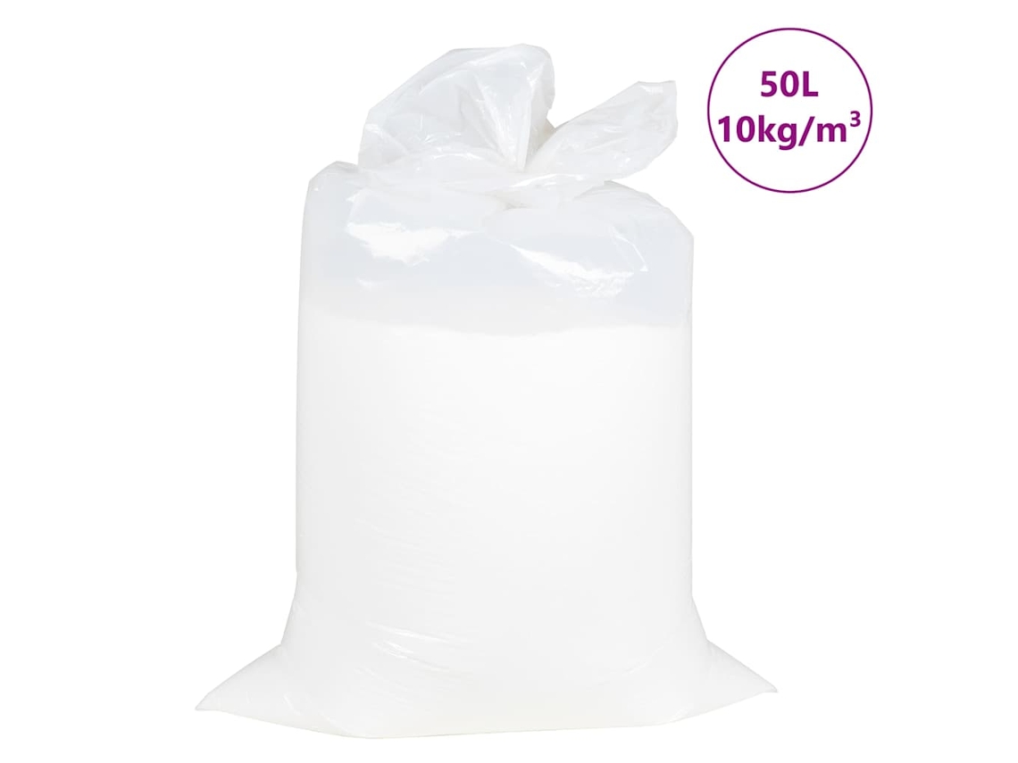 Beanbag Filling, Beanbag Fillings Vidaxl Branco Poliestireno (50l (10 Kg/m³))