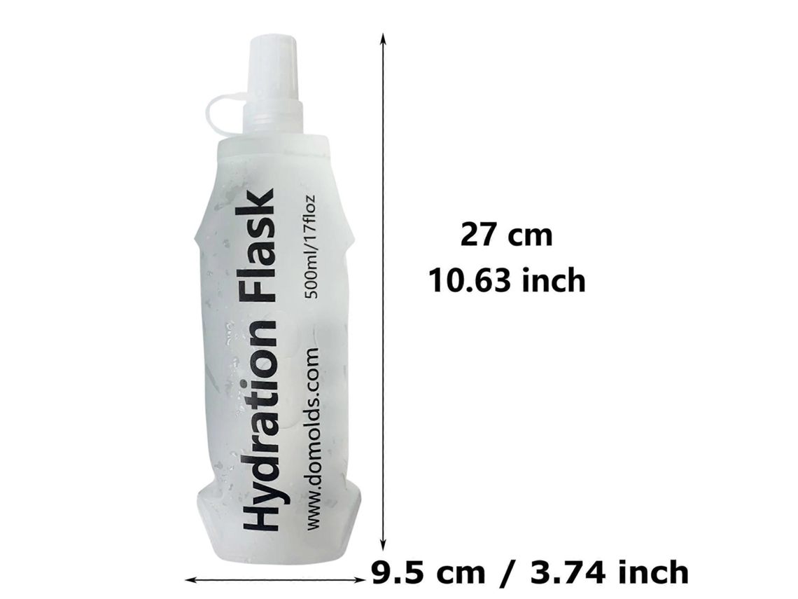 Garrafa De Água Dobrável E Flexível De 150ml/250ml/500ml Para Corrida, Ciclismo,