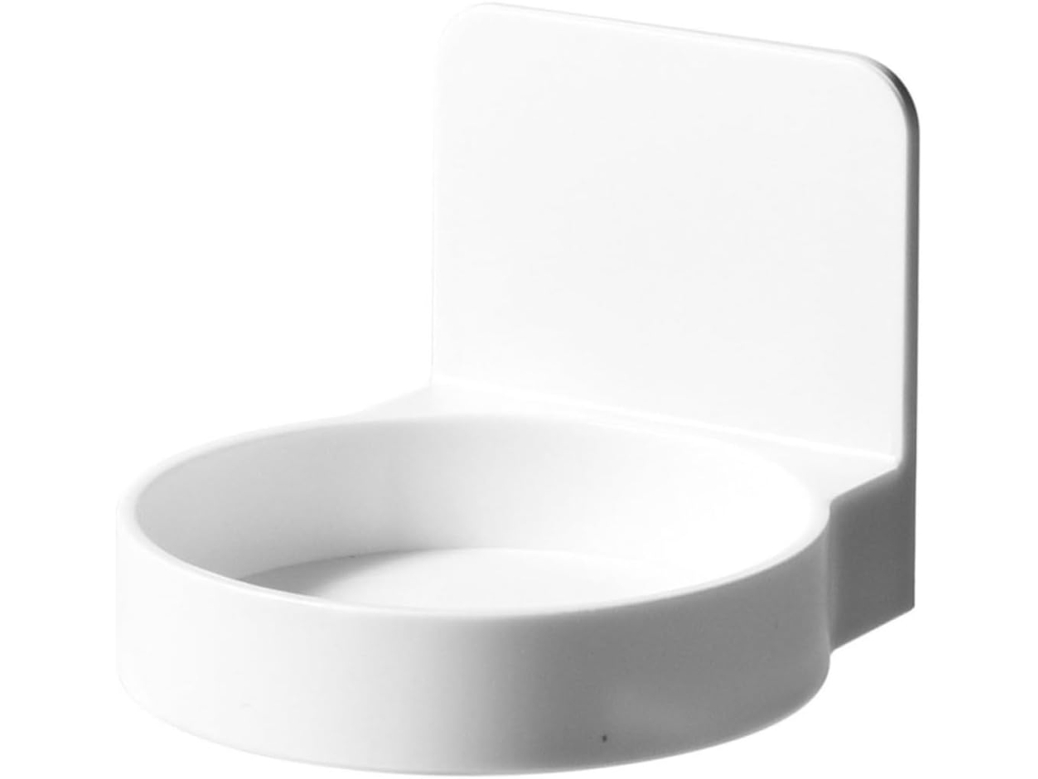 Suporte De Parede Para Artigos Banheiro Lurrose, Sem Necessidade De Furar A Parede, Em Abs, Com Compartimentos