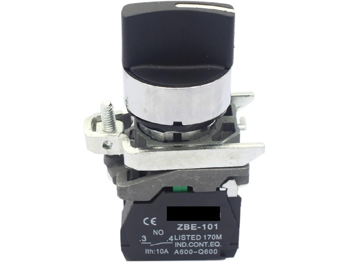 Interruptor De Controle Tabhczqmy Xb4 Bd21 220v, Interruptor De 2 Posições, Botão Seletor