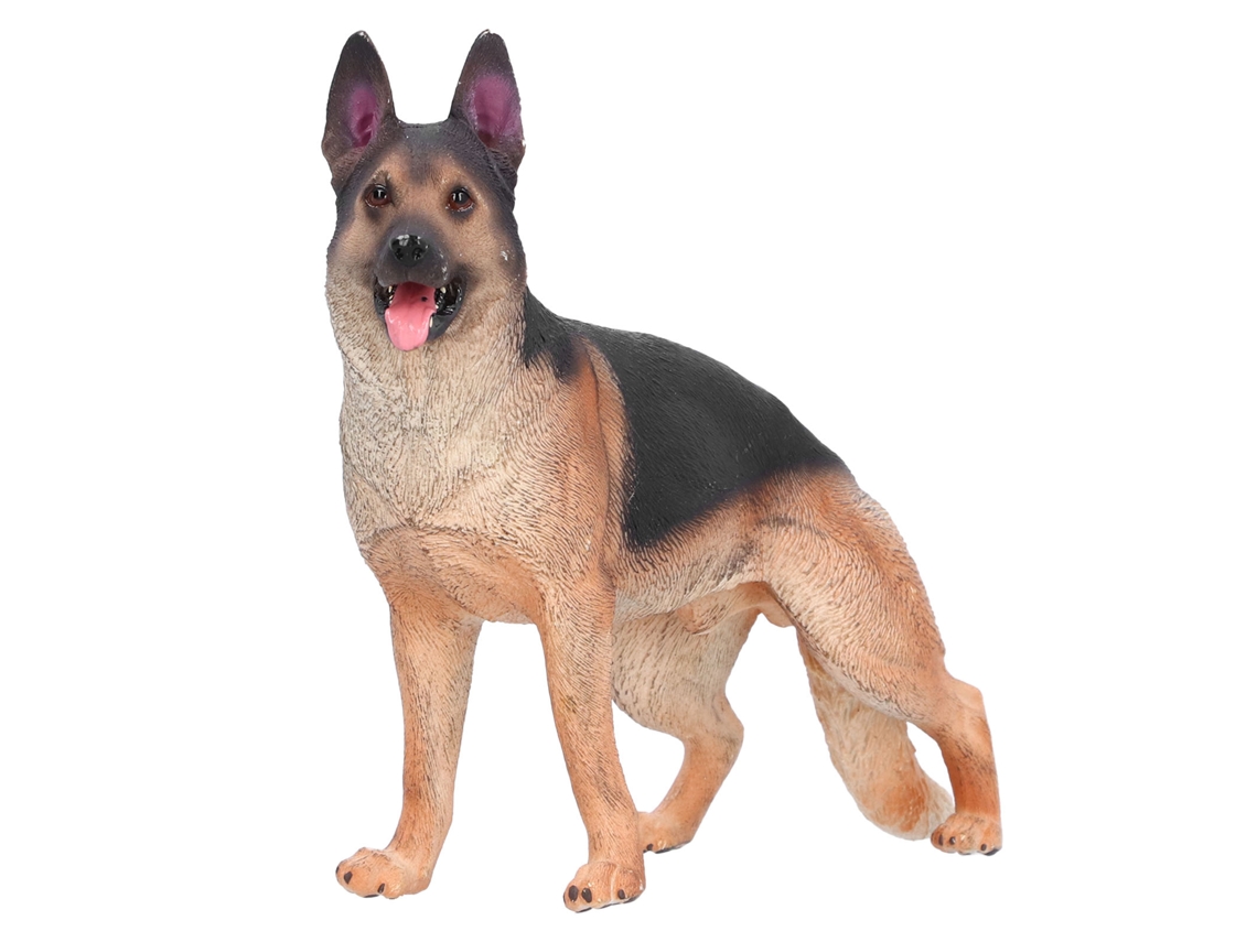 Primerox modelo de Cão Pastor Alemão Simulação Brinquedo Educativo Infantil