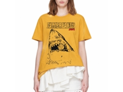Rockinstone Jaws Movie Jawbreaker Solid Ginger Adult T-shirt Size:xl