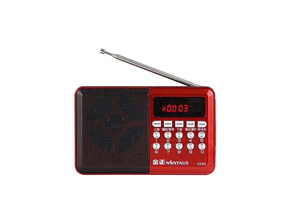 Mini Alto Falante Portátil Rádio Fm Cartão Tf Mp3 Olysi Shop
