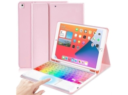 Rg 1029d Compatível Com Ipad 10.2 / (2019) / (2020) / Air 10,5 Polegadas (2019) / Pro 10,5 Polegadas (2017) Touchpad Bluetooth Keybo Webake (2021)