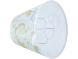 Abajur Redondo Simples De Tecido Para Luminária De Mesa, 17 Cm, Para Uso Interno.