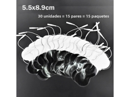 Adesivo de Gel para Eletrodos Tens/ems MDUG (30 Unidades, 5,5 X 8,9 Cm)
