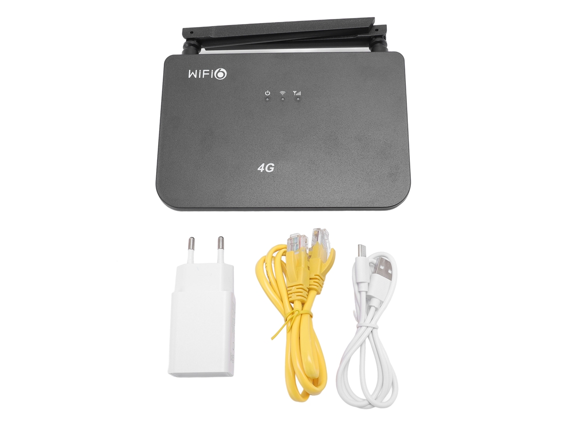 Roteador Wifi Sem Fio (transmissão De 300mbps, 2 Antenas, Carregamento Type C)