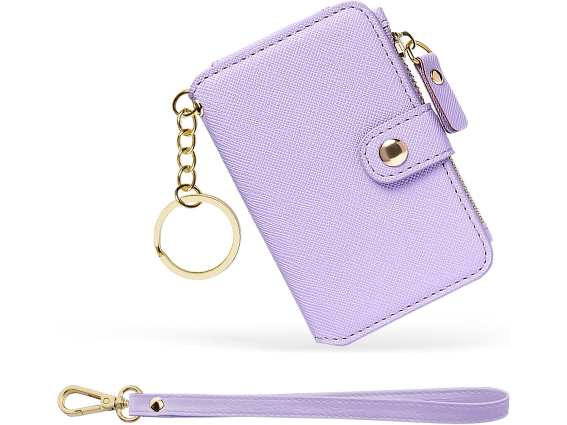 Carteira pulso porta chaves, roxo