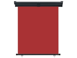 Maison Exclusive - Toldo Lateral Para Varanda 145x250 Cm Vermelho