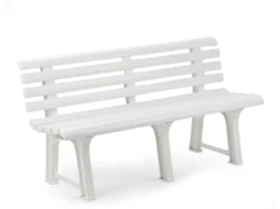 Banco de Jardim IPAE-PROGARDEN Orchidea Branco (145x49x74cm)