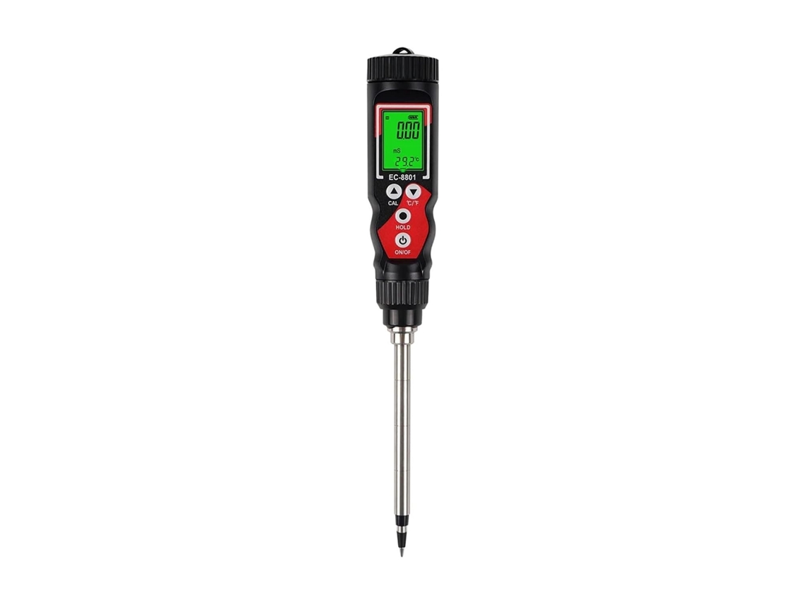 Ec8801 Medidor De Condutividade Elétrica Ce Alta Precisão Para Solos, 0, 00-10, 00ms, Testador Temperatura E