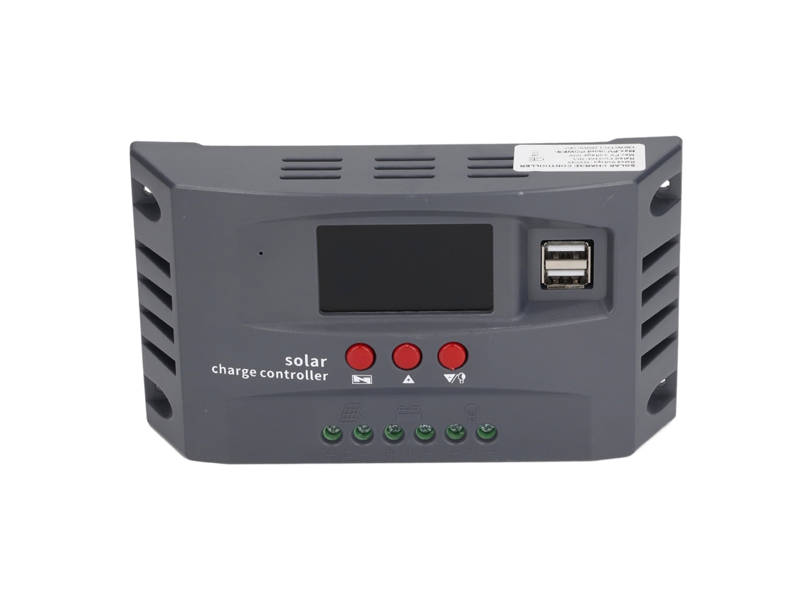 Controlador De Carga Solar Laxiscreed Com Função Mppt, Compatível Com 12v E 24v, Ideal Para Painéis Solares