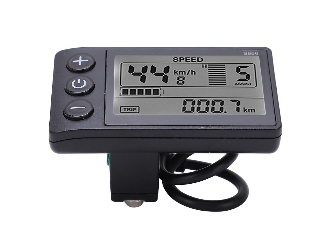 Display BRILVIBERA para Bicicleta Elétrica KT led880, 36v 48v