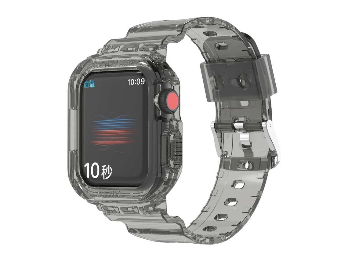 Pulseira para Apple Watch 7 e Iwatch 4/5 com material TPU, à prova d'água EOOCOO