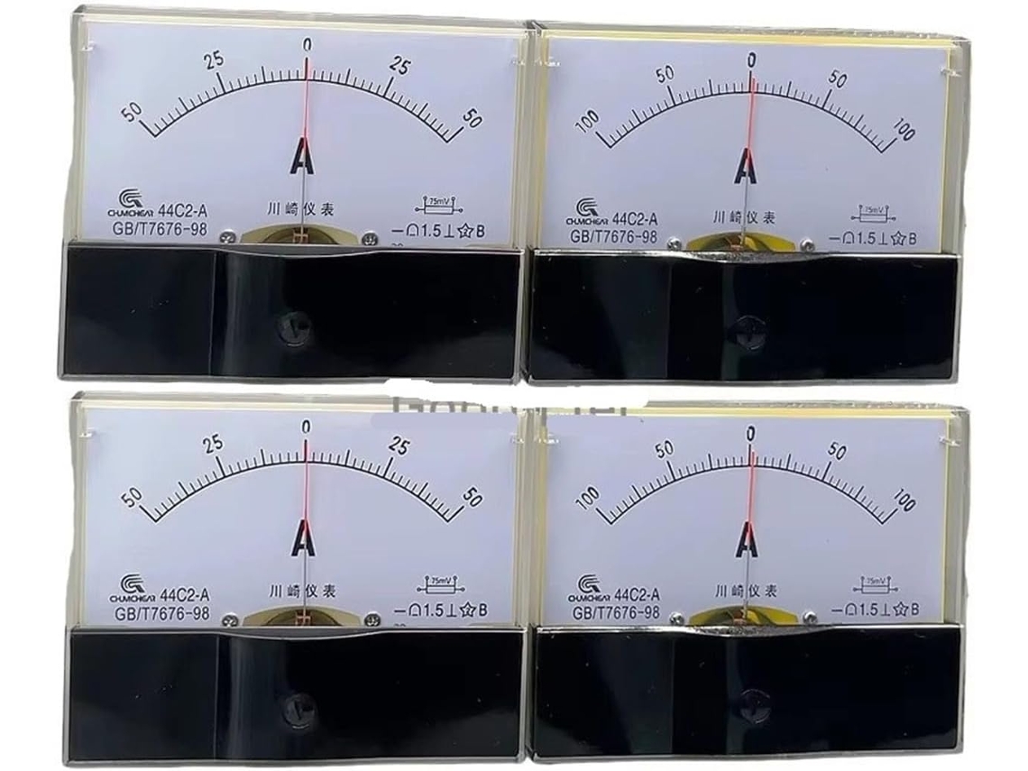 Amperímetro 44c2 Dc Painel Analógico Medidor De Corrente (400a)