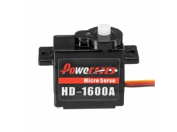Servo Micro Power Hd 1600a 1.3kg 6g Compatível com Futaba Jr para Aeromodelos Rc MDUG