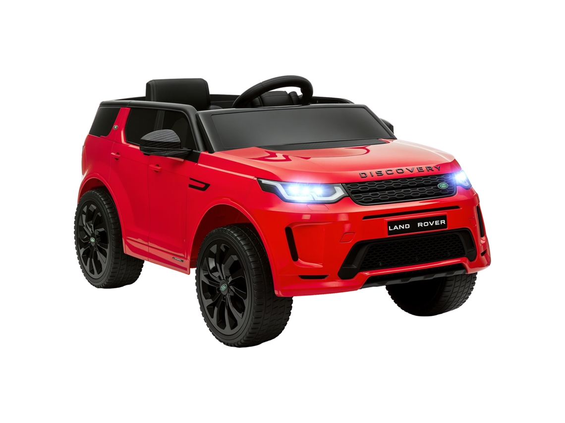 Carrinho Elétrico 12v Controle Remoto Led Música Buzina Vermelho