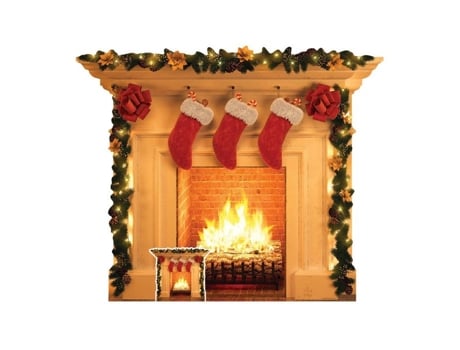 Figurine De Papel Chaminé E Star Cutouts