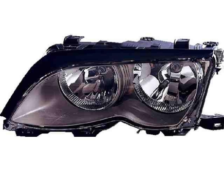 Farol Esquerdo Eletrico Bmw S-3 E46 4para Touring 01>05 Mascara Preta