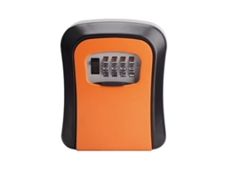 Cofre Chaves CHRUI Montagem Segredo 4 Dígitos 8.5x3x6.2cm (laranja)