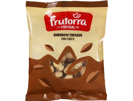 Cacahuetes tostados con cáscara de fruta