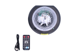 Rebe-projetor De Estrelas Led Com Controle Remoto, Bluetooth E Música, Lâmpada De Projeção Multifuncional Para Quarto