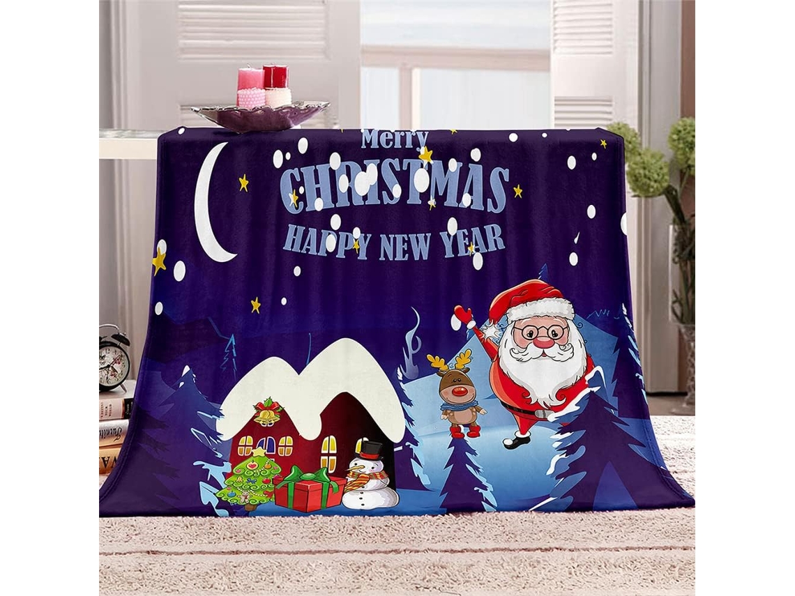 Manta de Flanela Fansu Estampa 3d Quente e Macia Microfibra Ideal para o Inverno Perfeita Cama Ou Sofá Adequad